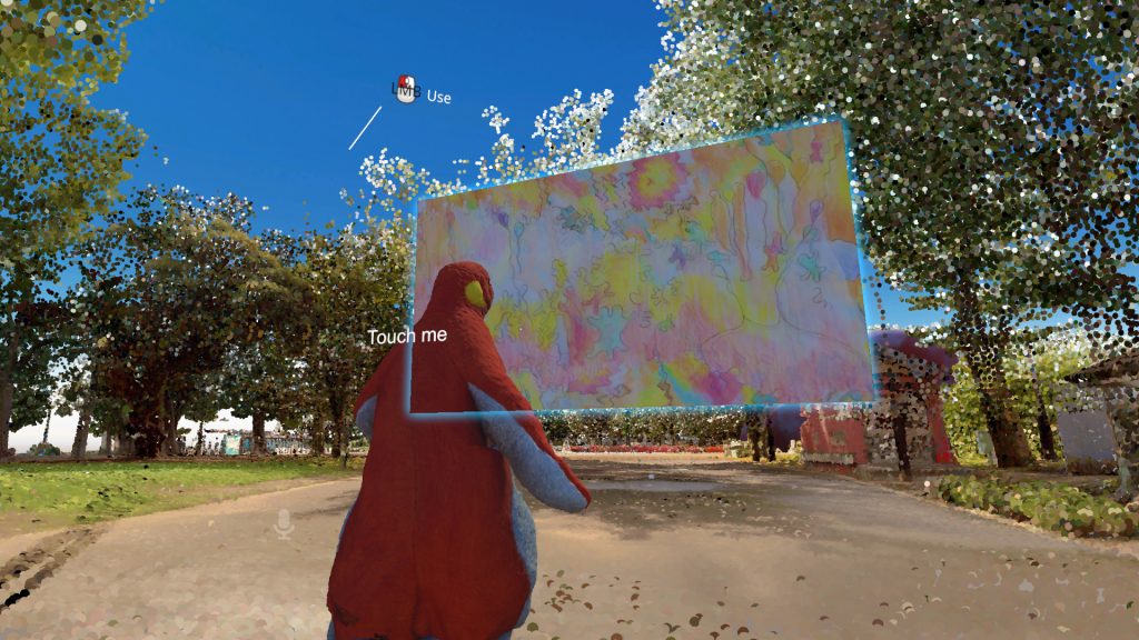 デジタル上野の杜×ブラックペンギン」(VRChat) 