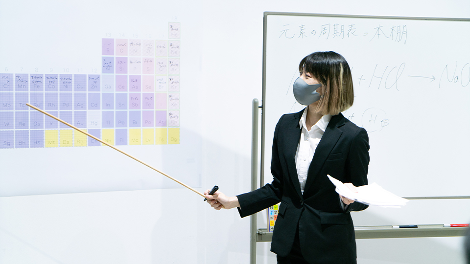 元素の周期表＝本棚＝パ